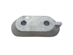 Ânodo de Zinco Rec65W-45251-00 Prateado 100 X 135 Mmrecmar