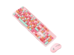 Conjunto De Teclado E Mouse Sem Fio Recarregável Para Laptop Everley891