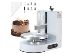 Máquina espalhadora de cobertura de bolo VEVOR 10 a 30 cm Branco 500 x 370 x 550 mm