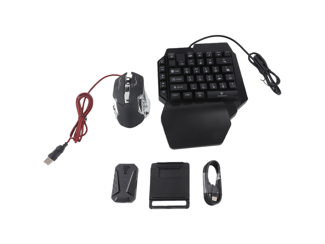 Conjunto de conversor de teclado e mouse para jogos EOOCOO