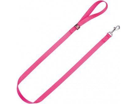 Coleira para Cães  Nylon Basic Rosa (T-25)