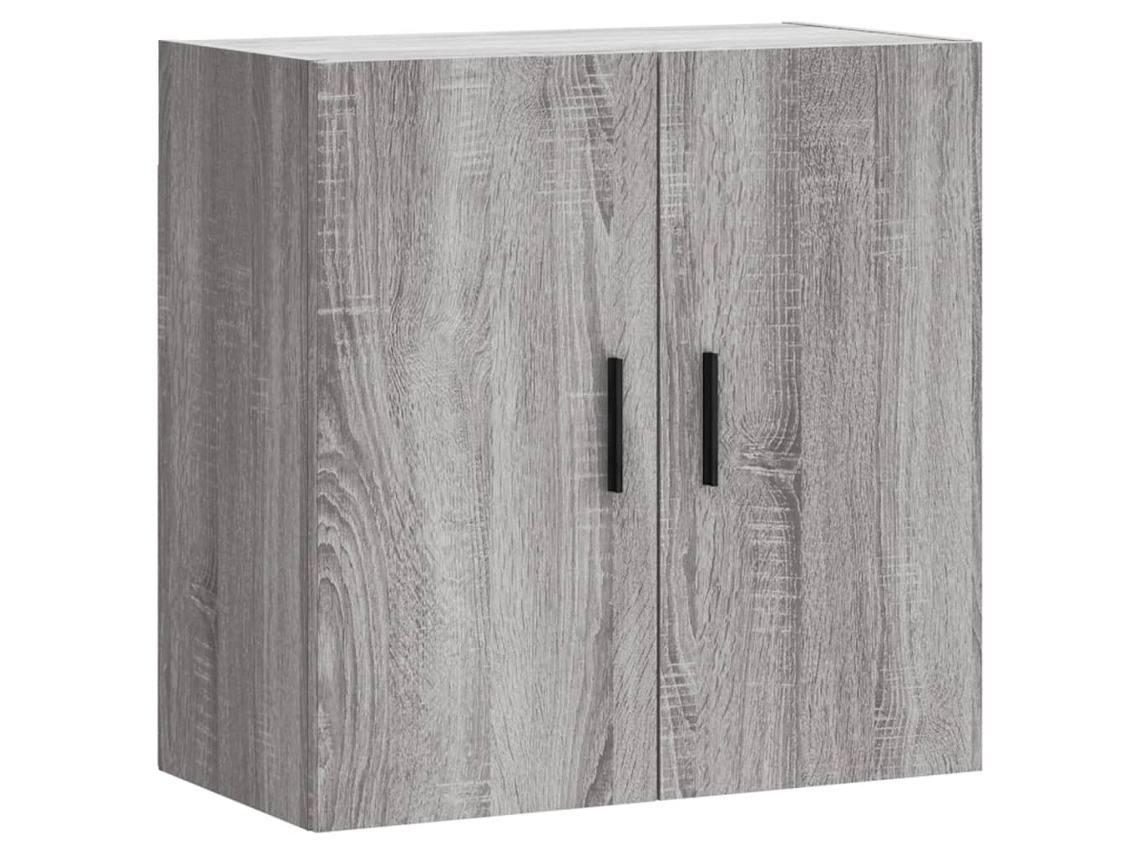 Wall Cabinet, Wall Cabinets Vidaxl Cinzeto Madeira Processada (n/a)