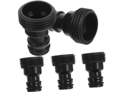 Conjunto De 5 Conectores Rápidos Para Mangueira Jardim, Conector