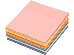 Conjunto De Blocos De Notas Transparentes Com Adesivos Removíveis Para Escritório E Escola, Ideais Anotações