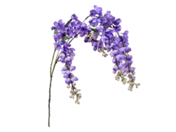 Vinha Artificial de Violeta com Flores de Wisteria 97cm LAXISCREED