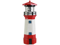 Ornamentos Jardim Farol Solar Lâmpada Led Resina