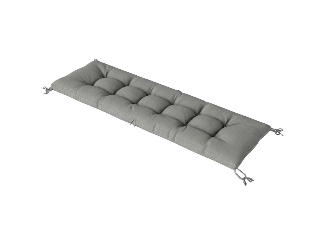 Almofada Para Cadeira De Jardim Com Alças, Cinza Claro