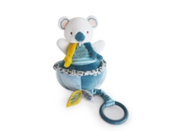 DOUDOU ET COMPAGNIE Yoca The Koala Caixa de Música Misturado Bebê Azul Desde O Nascimento