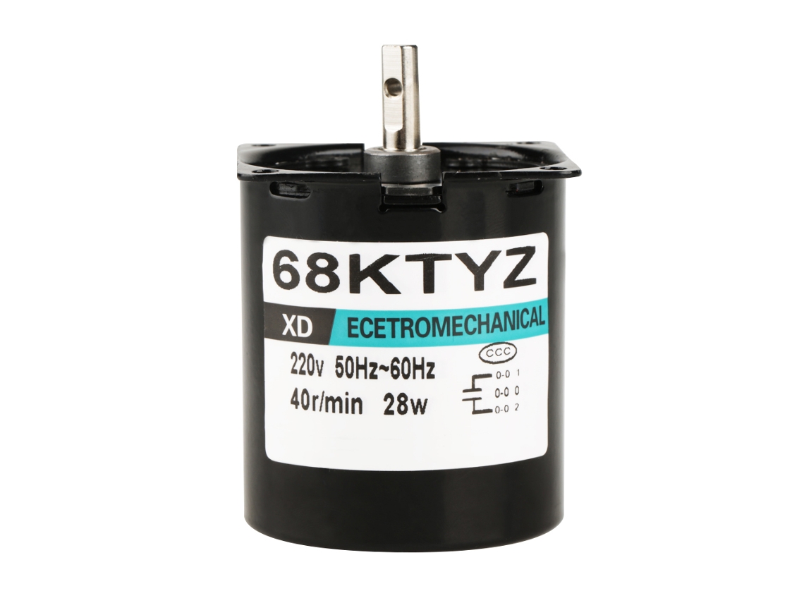 Motor Síncrono De Ímã Permanente Miniatura 220v 28w 40rpm Cw/ccw De Baixa Velocidade