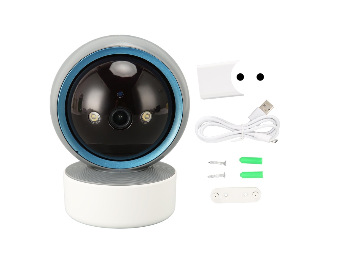 Câmera Sem Fio 2.4g Interior 2k Visão Noturna Segurança