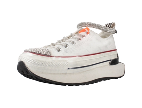 Sapatos de Mulher NANKU Tecido Branco (36)