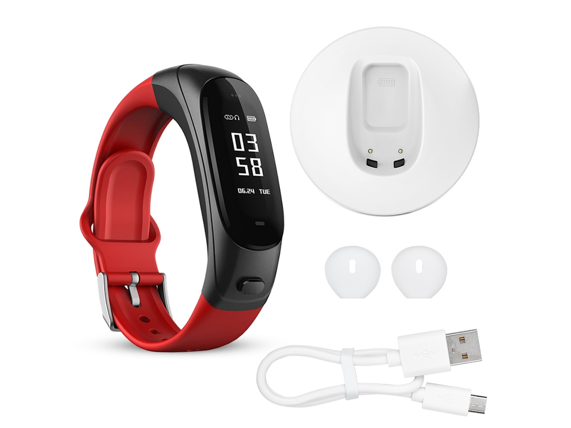 Pulseira com fone Bluetooth inteligente EOOCOO