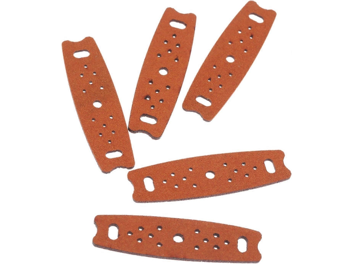 Omni pelicula Adhesiva Holografica Pegatina Flash Materiales para Atar Moscas de Piel Microfibra Marron