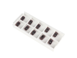 Laxiscreed Insert De Carboneto Revestido Para Fresadoras E Cnc De Alta Durabilidade