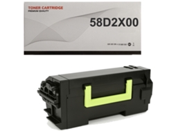 Cartucho de toner preto compatível com Lexmark MS725 MS823 MS825 MS826 MX721 MX722 MX822 MX826 (GENÉRICO)