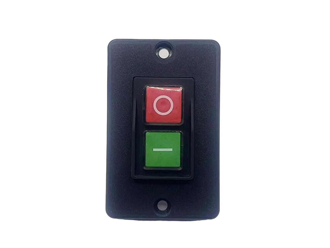 Interruptores De Partida Parada Do Motor, Botão De Controle 250v 16a, Botão De Trava Para Fatiadores