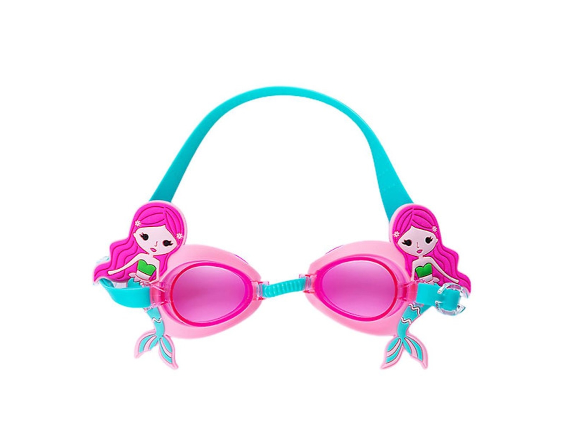 Óculos de Natação Infantis Meninos Meninas Desenho Animado Princesa Animal Homem aranha Sereia AQUAFORGE
