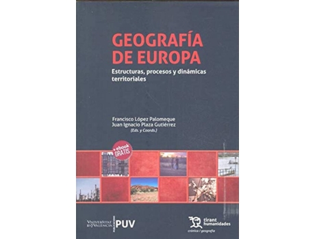 Livro Geografía De Europa de Francisco López Palomeque (Espanhol)