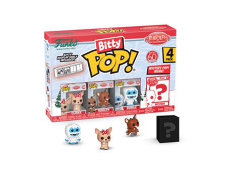 Figura Funko RUDOLPH- Clarice Bitty Pop! Pack 4