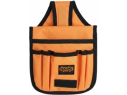 Bolsa transversal compacta Qianly para ferramentas, bolsa de lona resistente a arranhões para armazenamento sem rodinhas, Preta