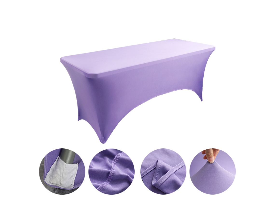 Toalha de Mesa DIGITALLAB Poliéster ideais para Casamentos, Bares, Artesanato e Exposições (122x75x75 Cm)