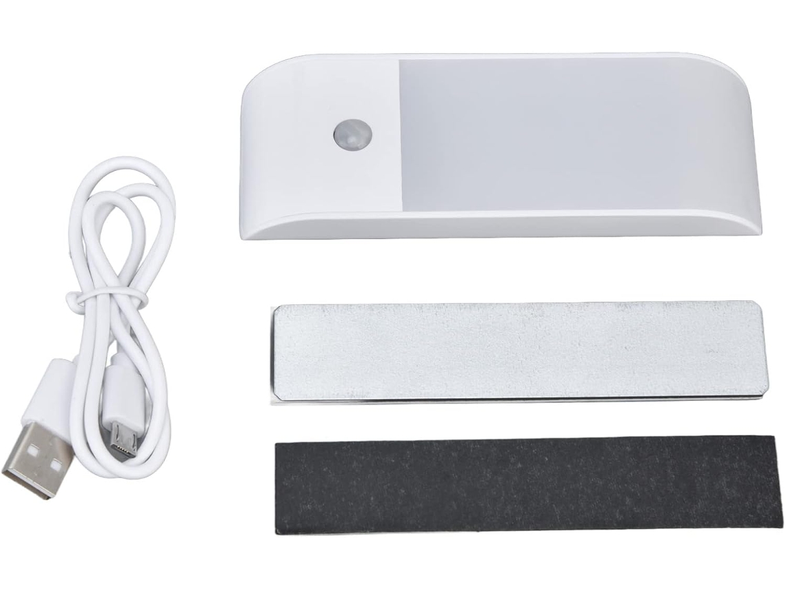Luz Noturna Led Recarregável Com Sensor De Movimento Para Armários E