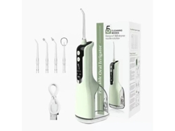 Irrigador Oral Yizhood Dental Jato De Água 5 Velocidades 330ml Ipx7 Preto