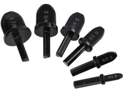 Conjunto De Expansores Tubos Aço Carbono Com Cabo Triangular, 6 Tamanhos Para Expandir Tubos De Cobre 5a 20mm