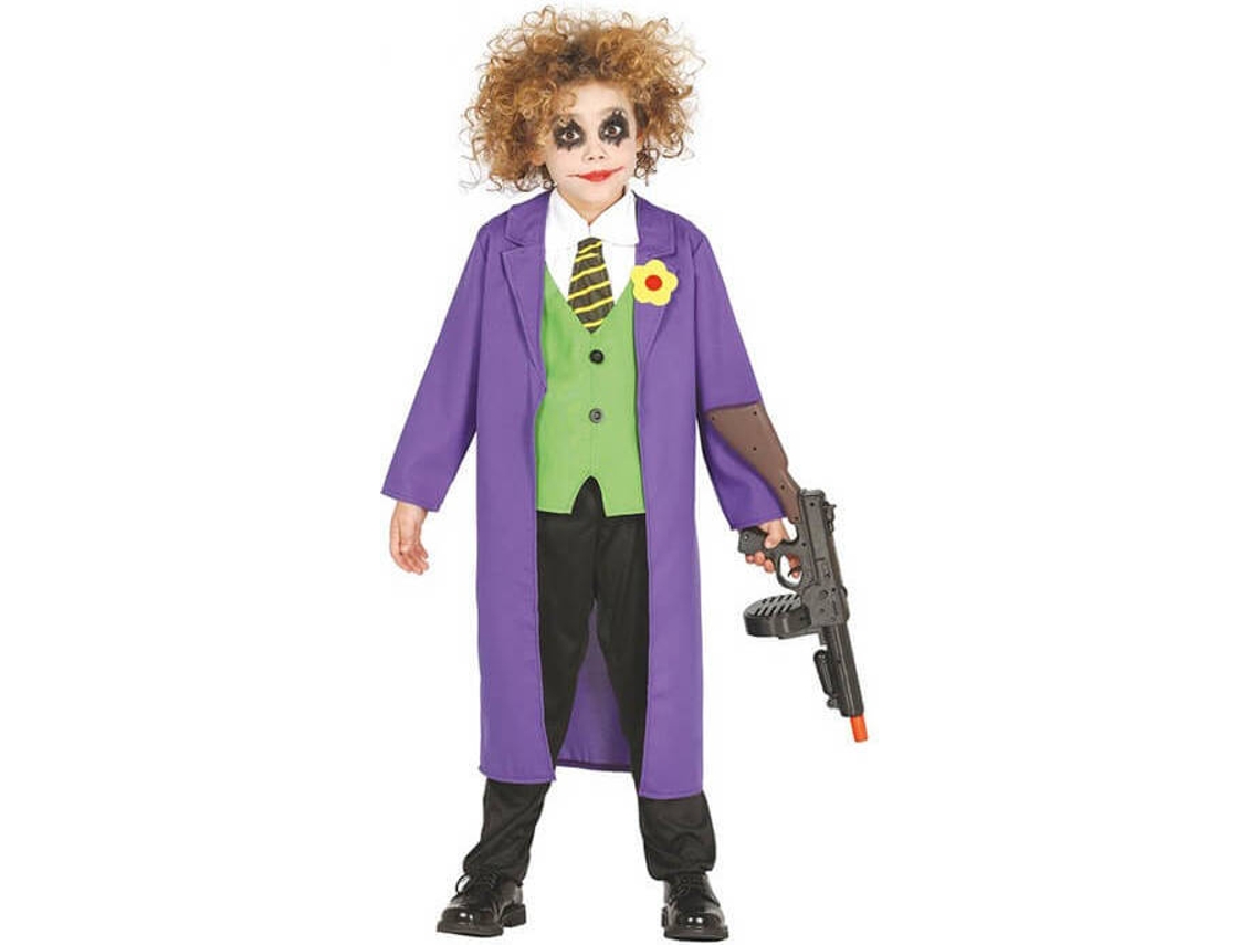 Fato de Menino DISFRAZZES Joker (Tam: 5 a 6 anos)