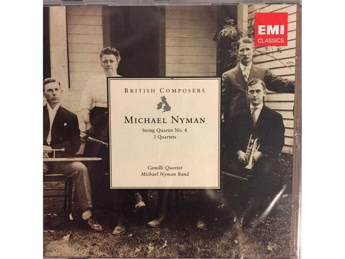 CD Michael Nyman, Camilli Quartet, Michael Nyman Band - String Quartet No.2 In A Minor & No.3 In D Major (1CDs)
