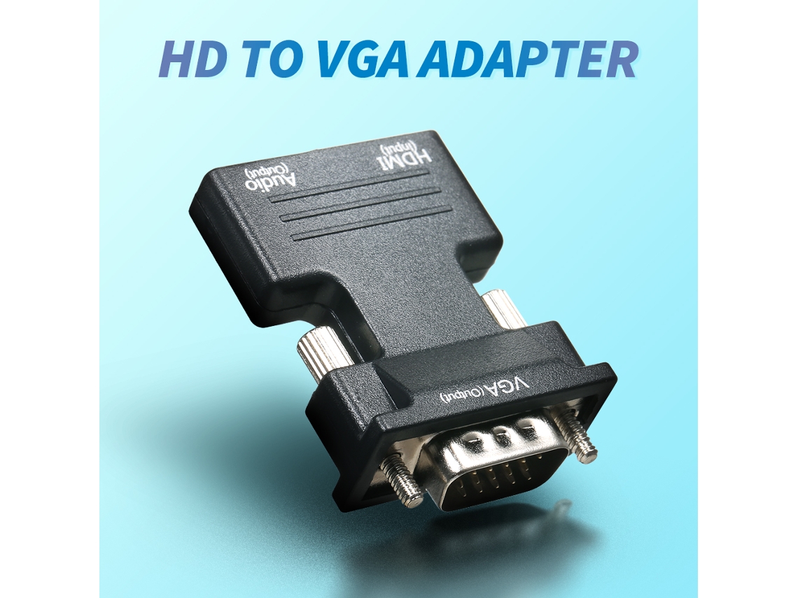 Conversor Hdmi Vga Áudio LAXISCREED