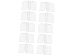 Conjunto De 10 Dobradiças Acrílicas Mini E Resistentes Para