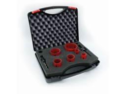 Conjunto De Coroas De Perfuração Mp.s M3 Hss Bimetal 5565 Ø 32 Mm Ø 35 Mm 50 Mm Aço De Alta Velocidade M3 8 Peças (hss)