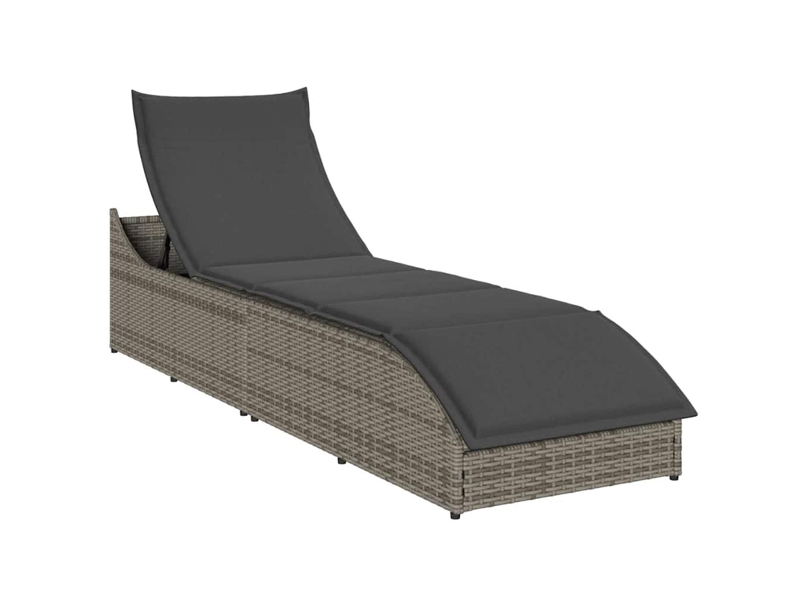 Folding Sun Lounger, Folding Sun Loungers Vidaxl Cinzeto Rattan / Vime (n/a)