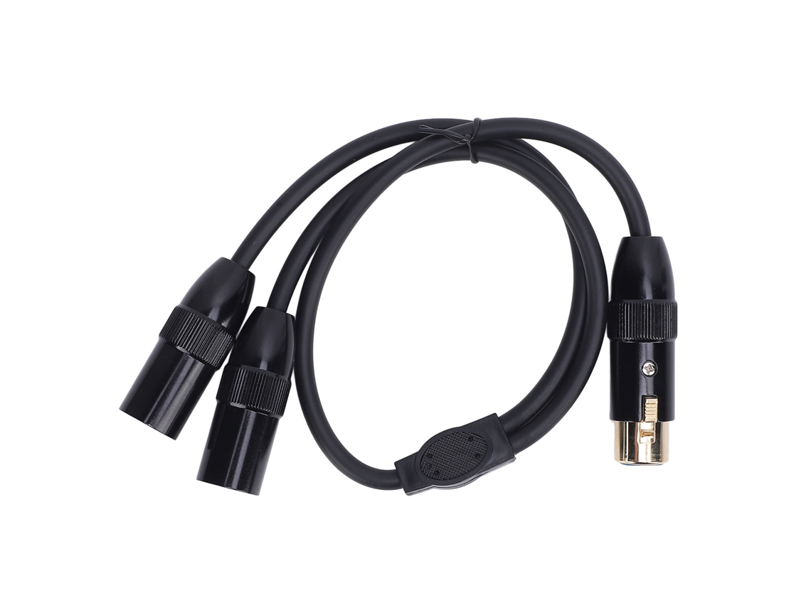 Aetheria cabo Divisor Y Xlr 1.6ft 3 Pin Duas Fêmeas para Macho para Mesas de Mixagem de Microfone