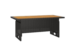 Garden Table, Garden Tables Vidaxl Preto Rattan / Vime (n/a)