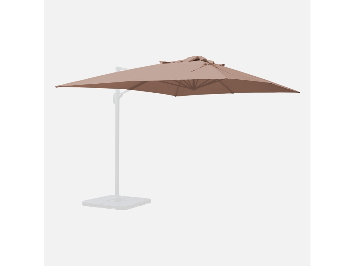 Capa De Proteção Para Guarda-sol Excêntrico 3x4m , Taupe