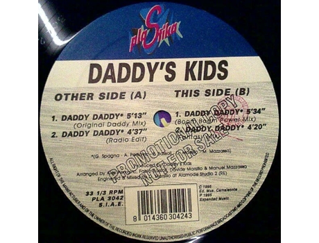 Vinil Daddy Daddy Plastika