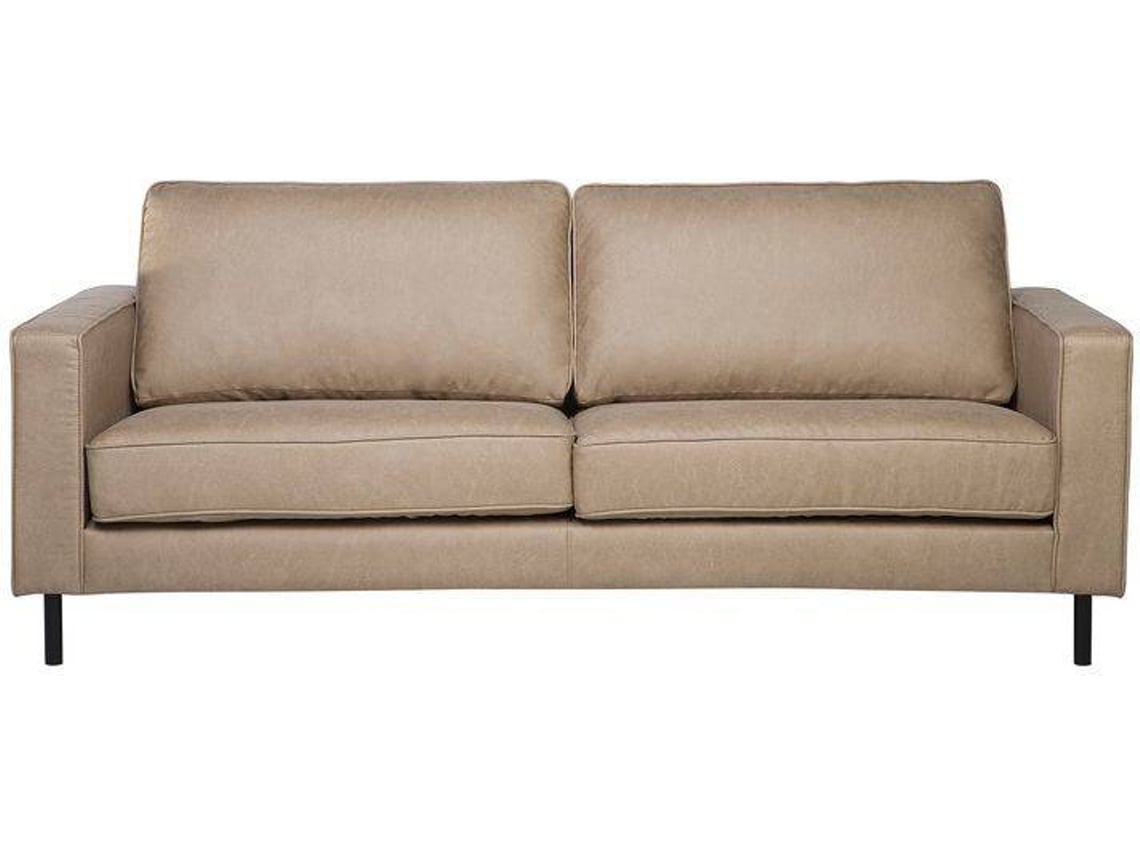 Conjunto de Sofás BELIANI Savalen (Bege Tecido Lugares 4) Worten.pt