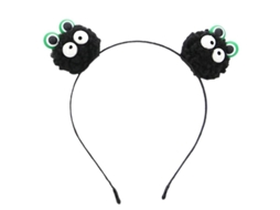 Chapéu de cabelo moderno 2026 com pingentes fofos, acessório para festa temática.