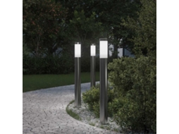 Vidaxl Luminárias De Balizamento, 3 Peças, 80 Cm, Aço Inoxidável, Ip44