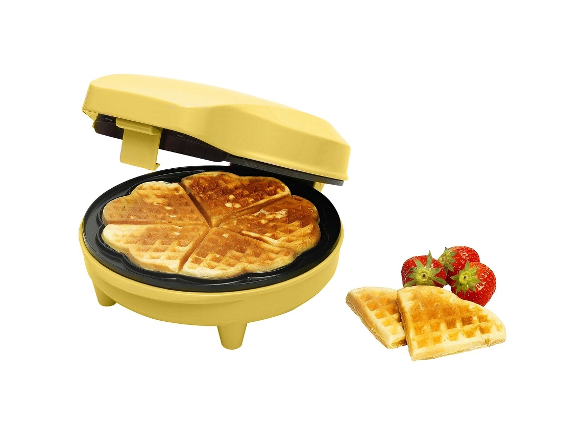 Máquina de Waffles BESTRON Classic heart (700 W) Worten.pt