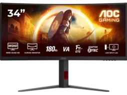 Monitor Gaming AOC CU34G4 (34'' - Wide Quad HD - 0.5 ms)