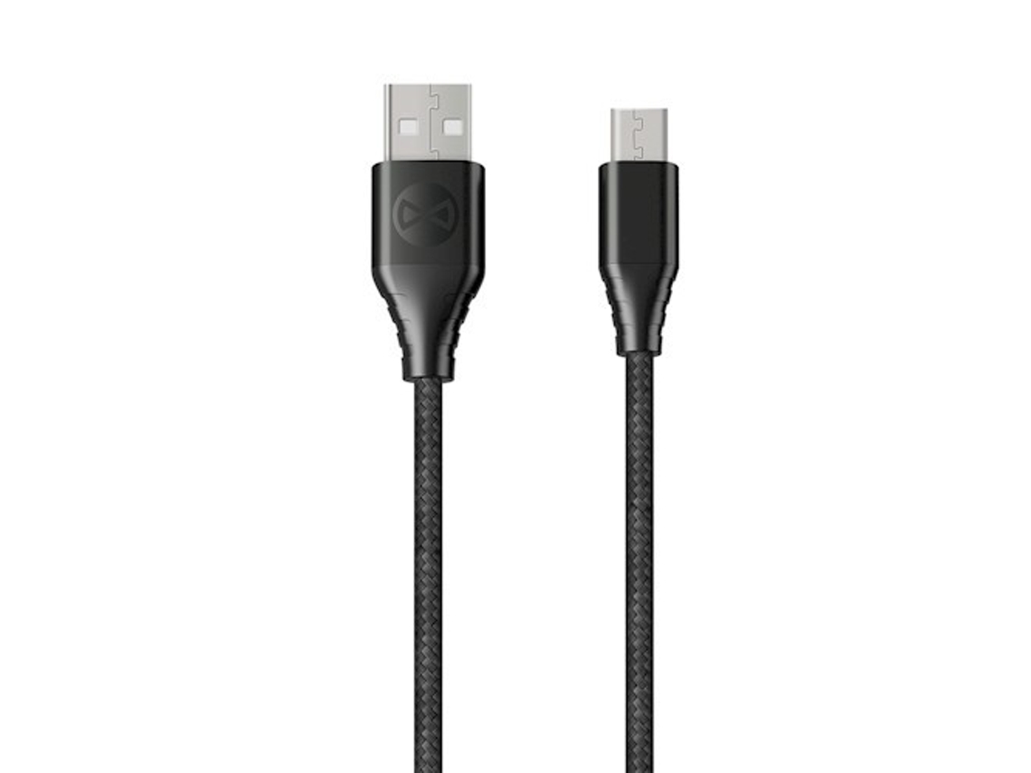 Cabo Core Classic Usb FOREVER Preto