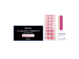 Adesivos de Unha Gel Macio Rosa Doce