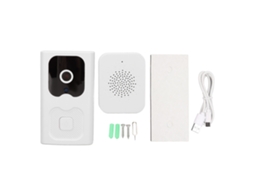 Aetheria campainha Inteligente Sem Fio com Câmera App Controle 640x480 Bateria 800mah para Casa Escritório