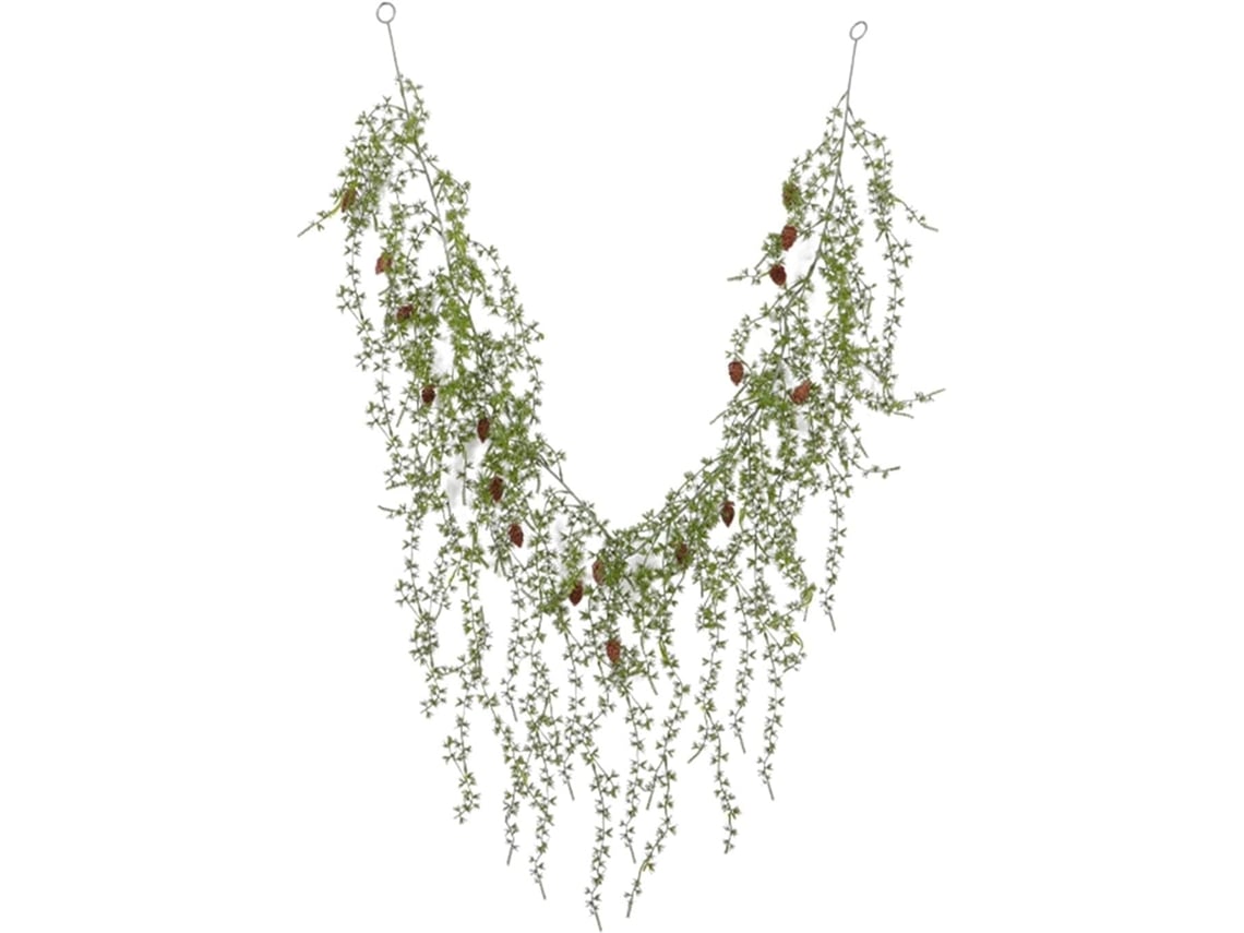 Hera Artificial Com Folhas Verdes, 1,8 M | Decoração Reutilizável