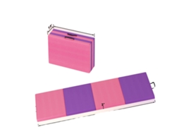 Colchonete de Ginástica, Design Portátil e Dobrável, Superfície Antiderrapante, 4 fold rosa OEM
