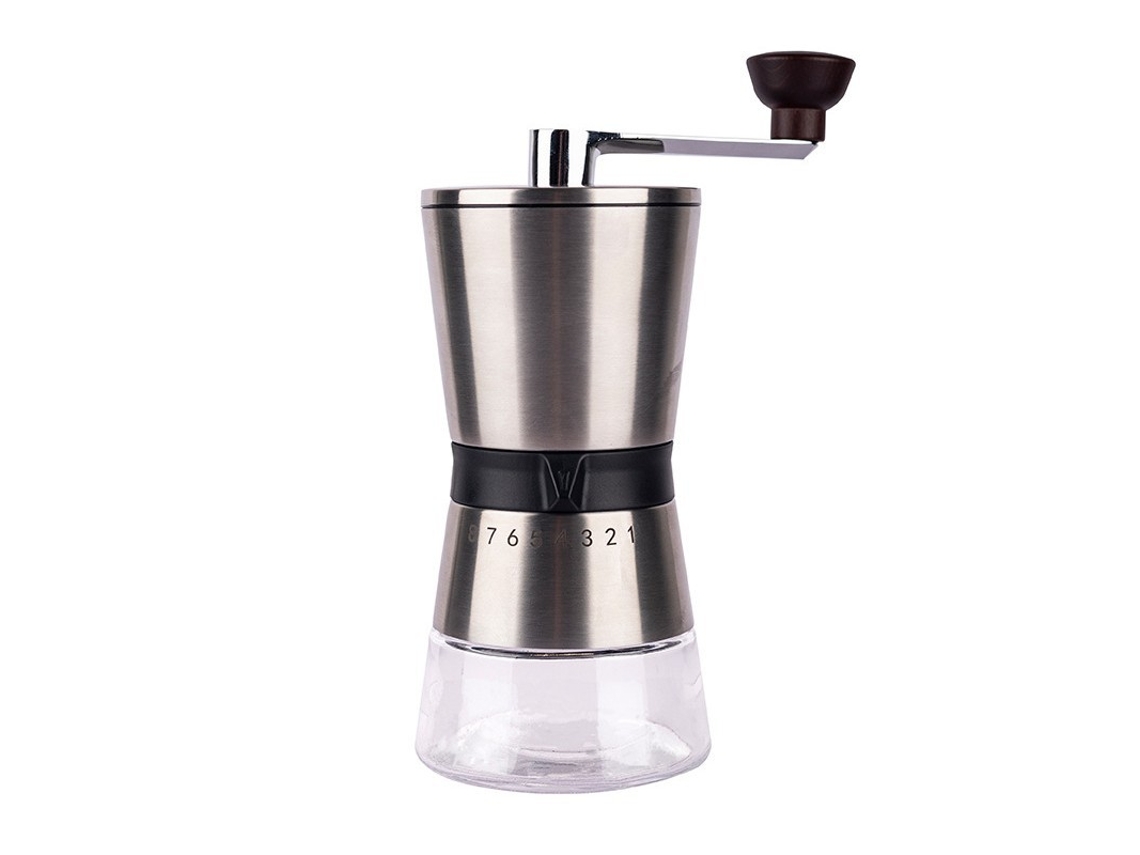 Moedor De Café Manual Hd‑a677 Yuysan, Carcaça Em Aço Inoxidável
