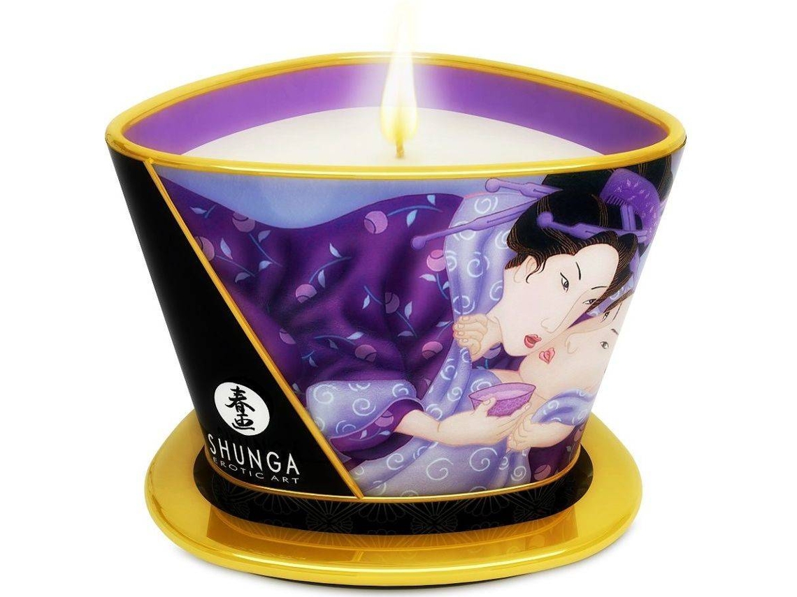 Vela de Massagem SHUNGA CANDLES Mini Caress By Candelight Frutas Ex”Ticas (170 ml)